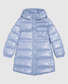 Moncler ENFANT Дитячий блакитний пуховик Dacca J29541C000055963V1214