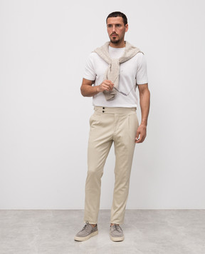 Pini Parma Бежевые брюки TRSCOBEIGE