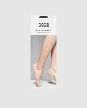 Wolford Черные носки-следы footsies 41531