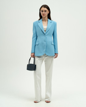 Ermanno Scervino Блакитний жакет D446I304ILM