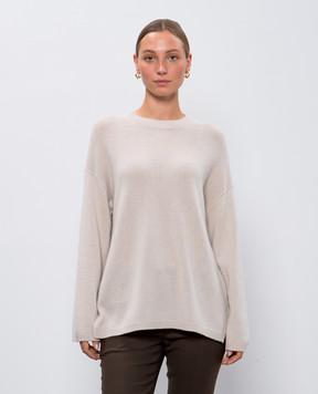Allude Бежевый джемпер из кашемира 24511150