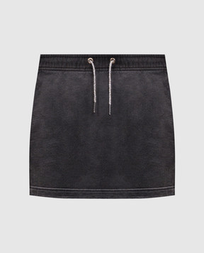 Alexander Wang Сіра спідниця з вінтажним ефектом 4CC1255063
