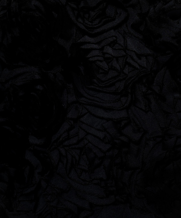 Max Mara Черная юбка-мини OZIO с аппликациями OZIO изображение 5