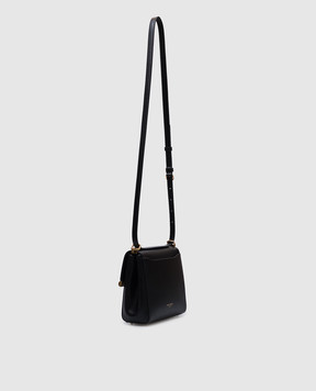Dolce&Gabbana Черная кожаная сумка кросс-боди Marlene BB7726A3G19