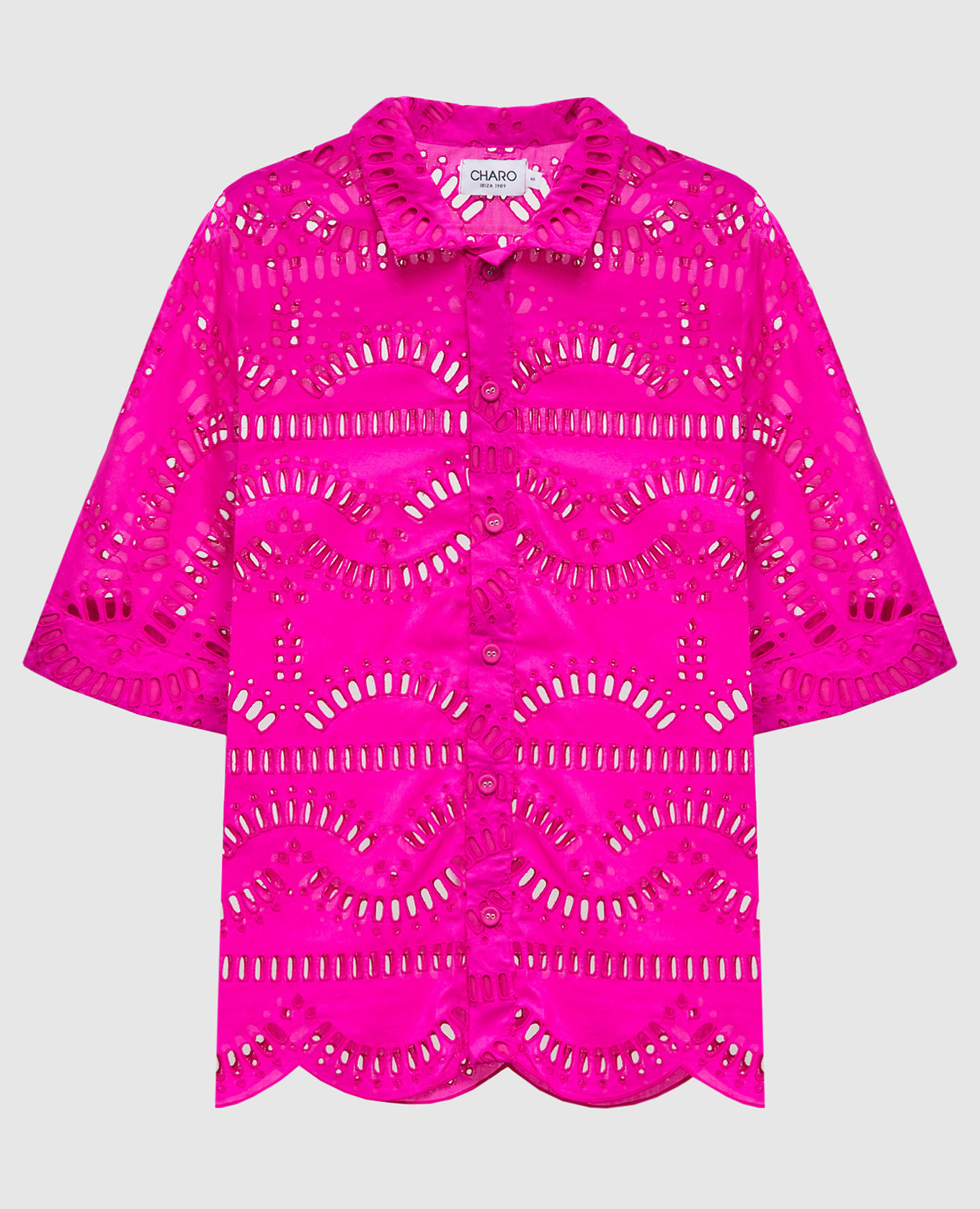 Розовая блуза Isma с вышивкой бродери