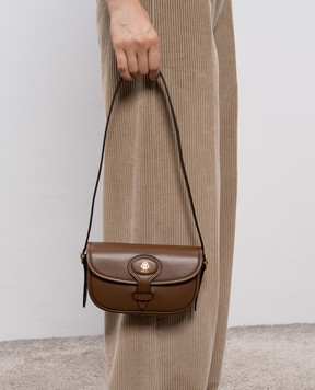 Bally Коричнева шкіряна сумка крос-боді Beckett WAC04CVT769