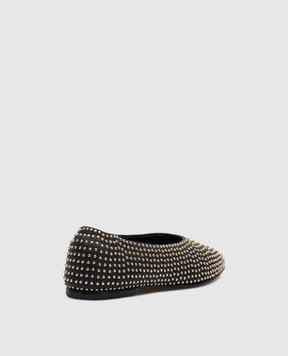 Simkhai Черные кожаные балетки Eden 524S010STUD