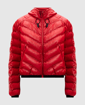 Prada Червона стьобана куртка Re-Nylon 291699K1T2Y