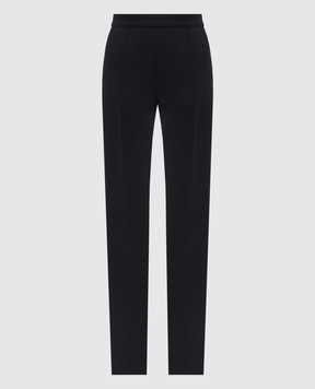 Moncler Черные брюки с логотипом J20932A0001889A3Q