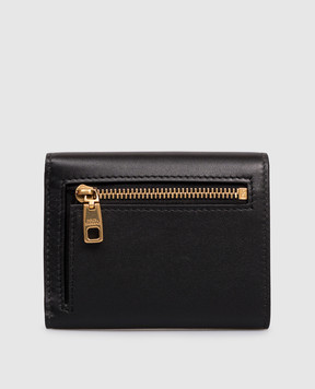 Dolce&Gabbana Черный кожаный портмоне с логотипом BI0770A9S25