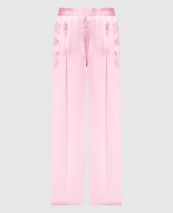 Pink logo pants