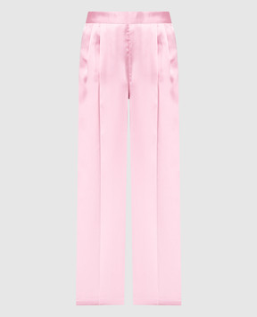 Twinset Розовые брюки с логотипом 241TE2081