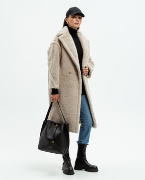 Max Mara Черный гольф LIVIA из шерсти LIVIA