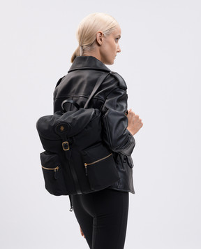 Bally Чорний рюкзак B-Light з логотипом WAK00XNY328