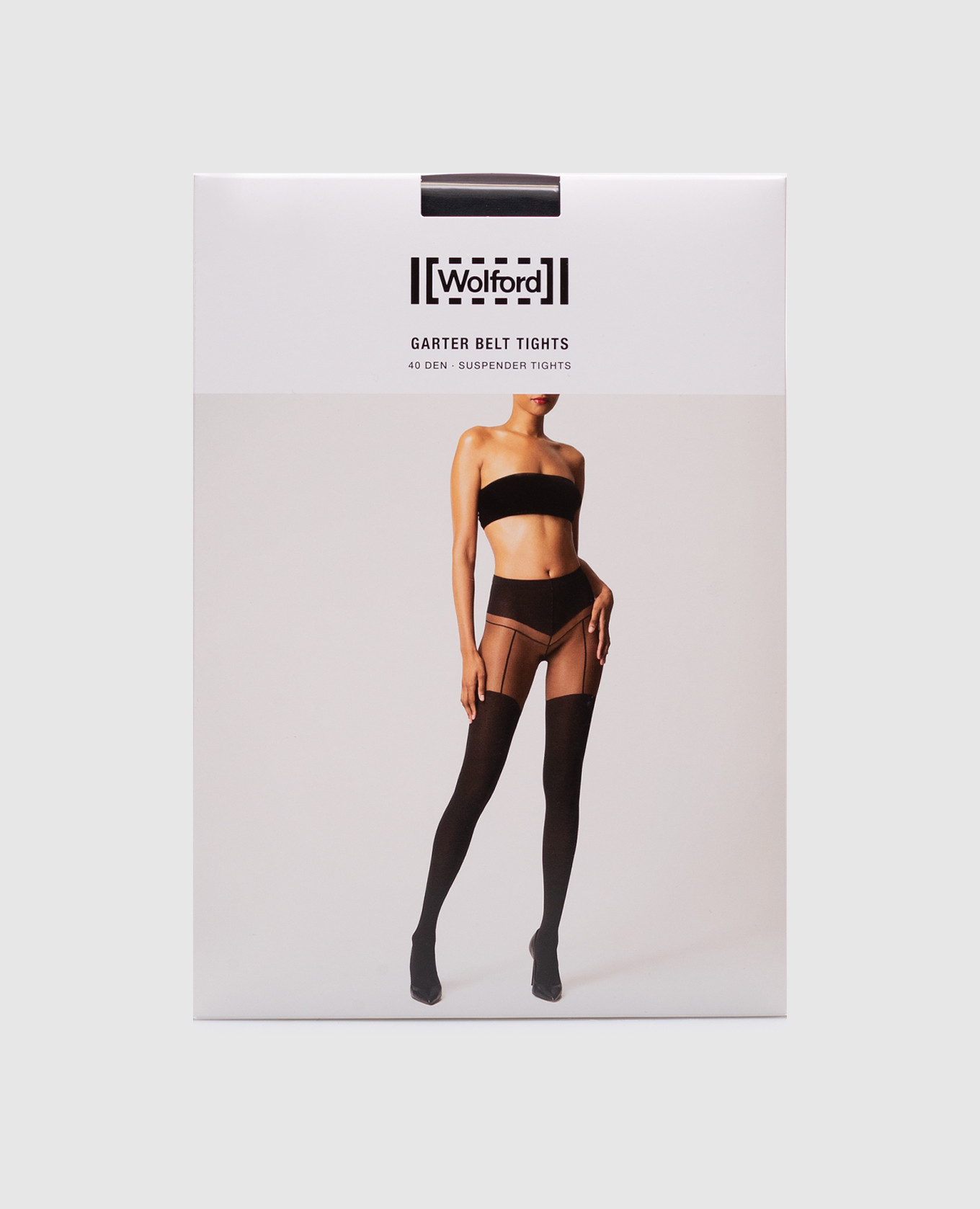

Черные колготки Garter belt, Черный, Колготы и Чулки