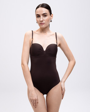 Max Mara Коричневий купальник CHANTAL CHANTAL