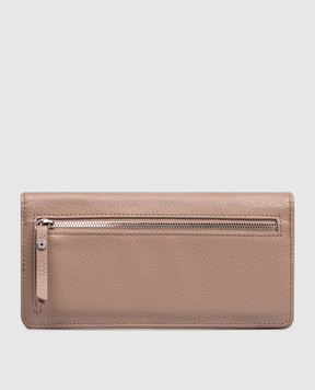 Gianni Chiarini Бежевий шкіряний гаманець з логотипом PF5041GRN