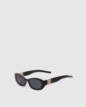 Givenchy Thelios Чорні сонцезахисні окуляри з металевою емблемою GV40094I