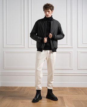 Cashmere&Whiskey Двухсторонний бомбер с шерстью и кашеміиром GM004Z13404375860