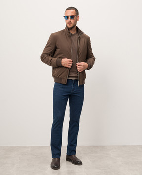Stefano Ricci Сині джинси з патчем логотипа MFT43B1270ST20BL