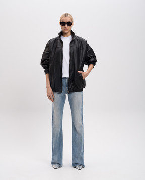 Vetements Біла футболка з принтом логотипа UA66TR745Ww