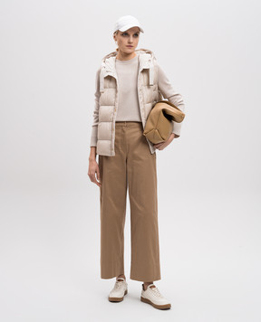 Max Mara Коричневые брюки UNICO UNICO