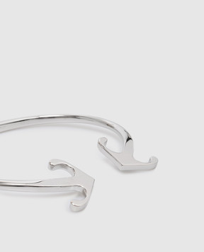 Off-White Серебряное колье в виде логотипа Arrow OWOB13AF24MET001