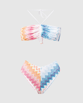 Missoni Купальник у візерунок з люрексом MS25SP00BR00ZY