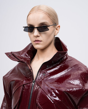 The Attico by Linda Farrow Чорні сонцезахисні окуляри Aria Cat Eye ATTICO70C1