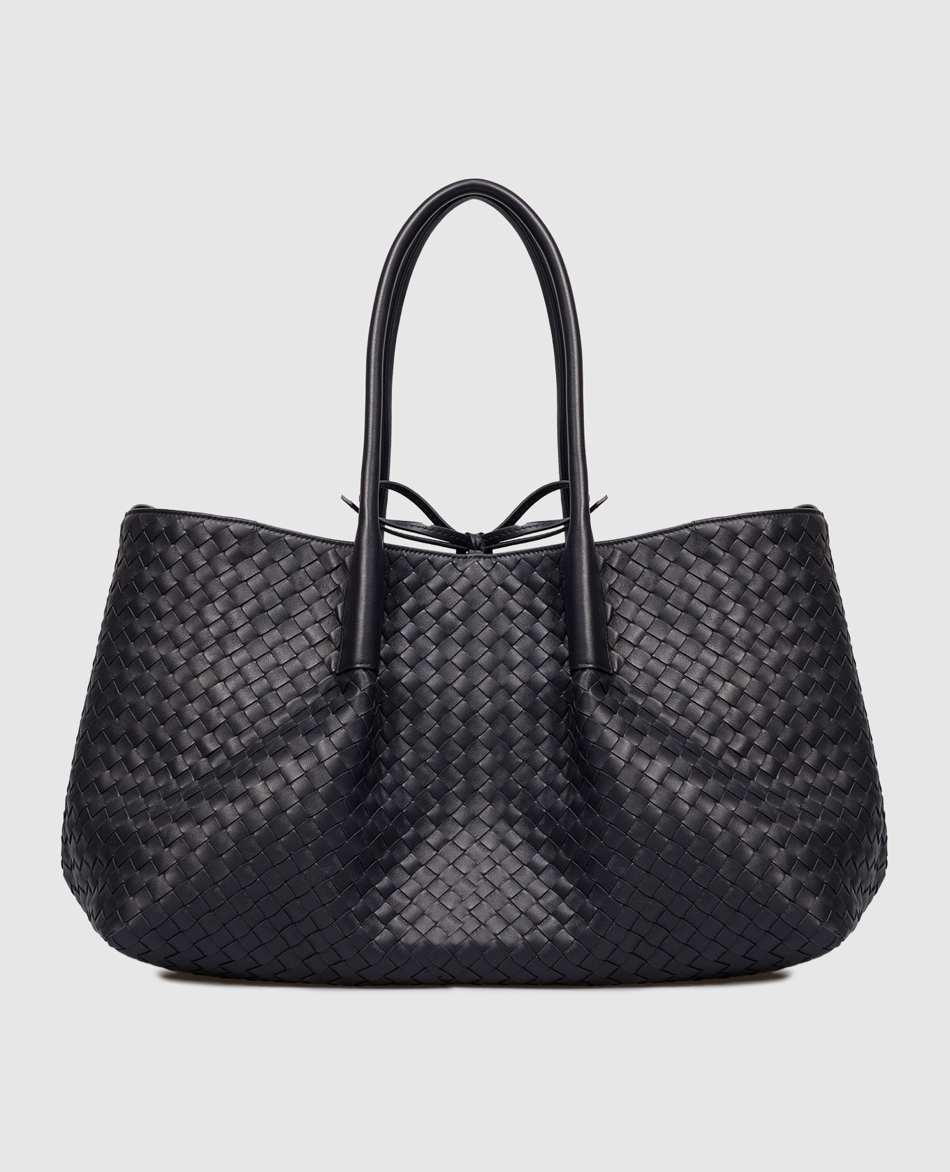 

Синяя кожаная сумка-тоут Pinacoteca, Синий, Сумки на плечо