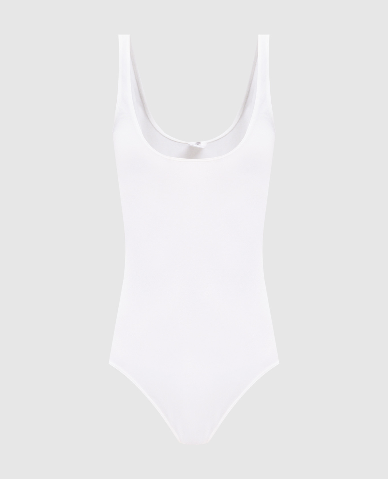 

Белое боди VELVET FORMING STRING, Белый, Боди