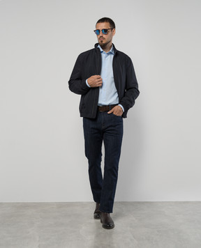 ISAIA Блакитна сорочка IM10TCKM002