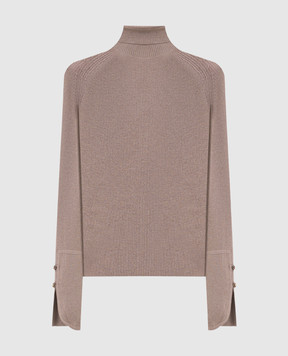 PROENZA SCHOULER Бежевий гольф Belle з шовку та кашеміру R2537348KS052