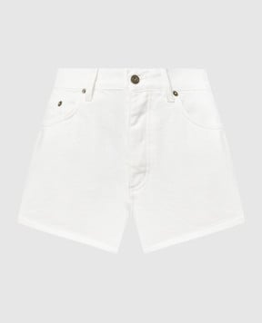 Jacob Lee Белые джинсовые шорты WJS087SS24W