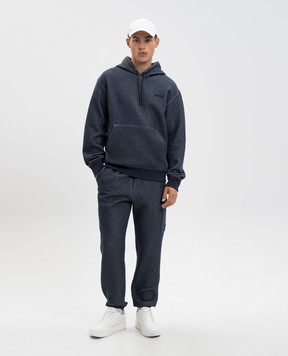 Mackage Синие меланжевые джогеры MARVIN-R MARVINR