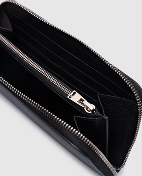 Tom Ford Черный кожаный кошелек с логотипом Y0241LCL158S