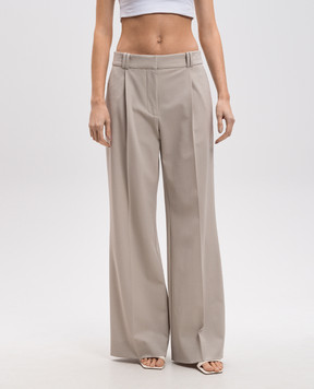 PROENZA SCHOULER Сірі штани Savannah з вовною R2516006AW150