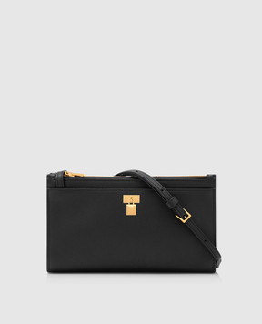 Tom Ford Чорна шкіряна сумка крос-боді з логотипом S0517LCL490G