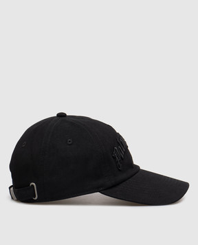 Palm Angels Черная кепка с логотипом PMLB10AS25FAB001