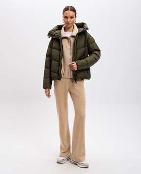 Parajumpers Бежеві штани Shino з вовною з ефектом букле 24WPWPACW33