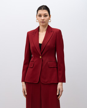 Max Mara Бордовий жакет CURVE з вовни CURVE