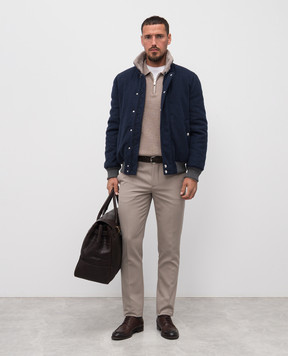 Brunello Cucinelli Бежевий светр з кашеміру M2229525