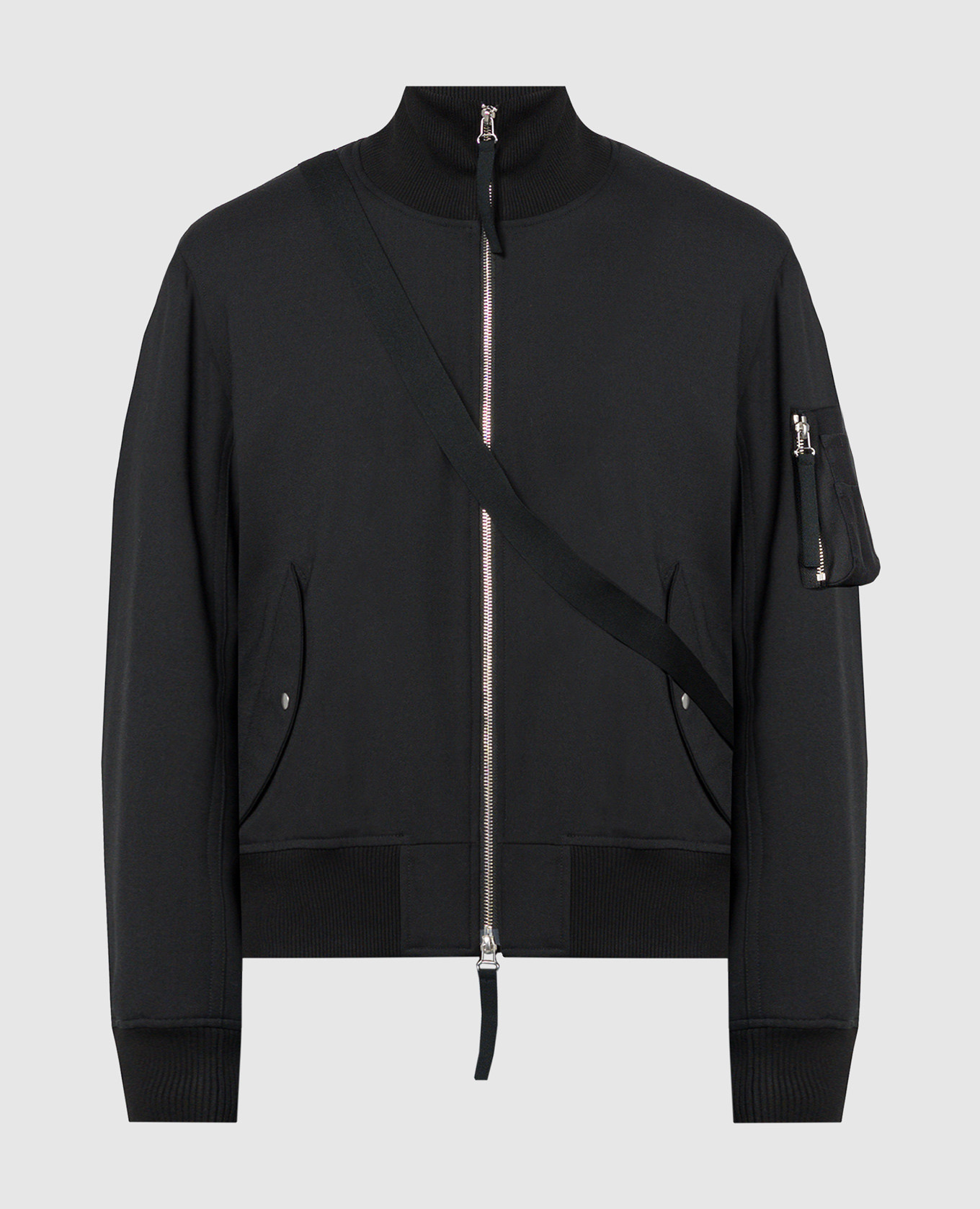 

Черная куртка с шерстью, Черный, Куртки