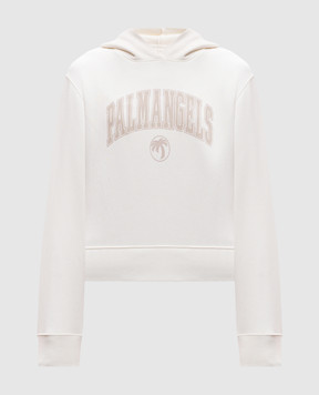 Palm Angels Белые худи с логотипом PWBB069S25FLE002