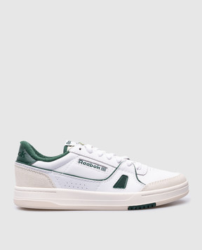 Reebok + NGG Зелені шкіряні кросівки LT Court з логотипом RMIA04UC99LEA001