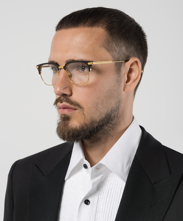 Stefano Ricci оправа для очков с логотипом SG14OHORN изображение 2