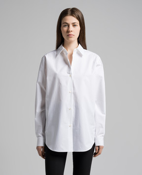 Magda Butrym Біла сорочка прямого крою SHIRT01162524