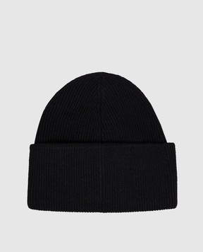 Maison Margiela MM6 Чорна шапка з вовною S62TB0006M13168