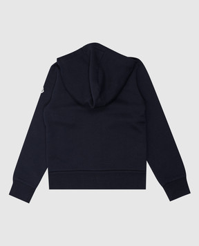 Moncler ENFANT Дитяча синя спортивна куртка з логотипом J29548G00031899PS810