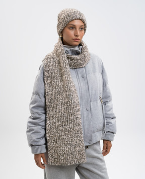 Max & Co Шарф з вовною альпаки KNITSCARF2
